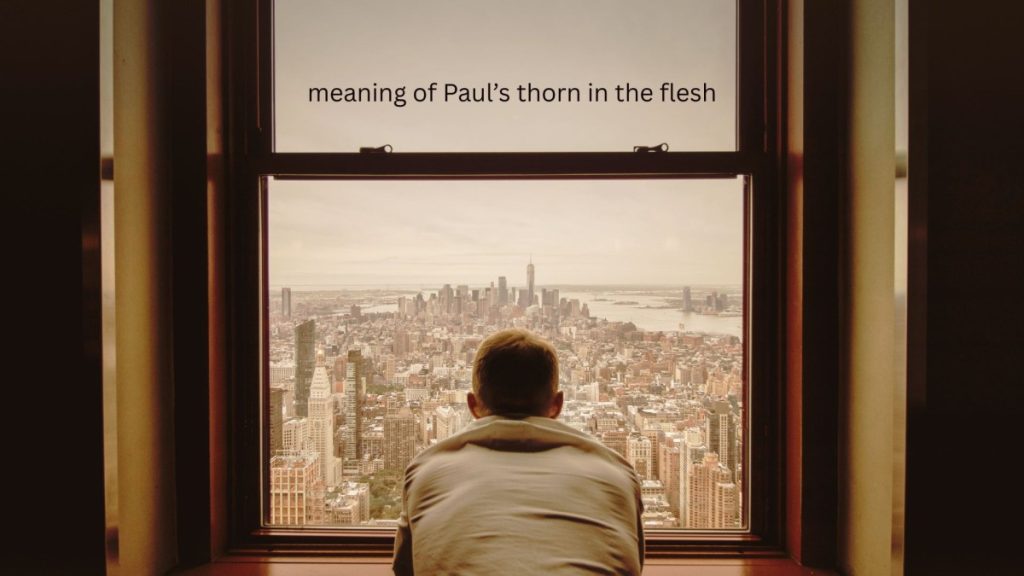 meaning of Paul's thorn in the flesh