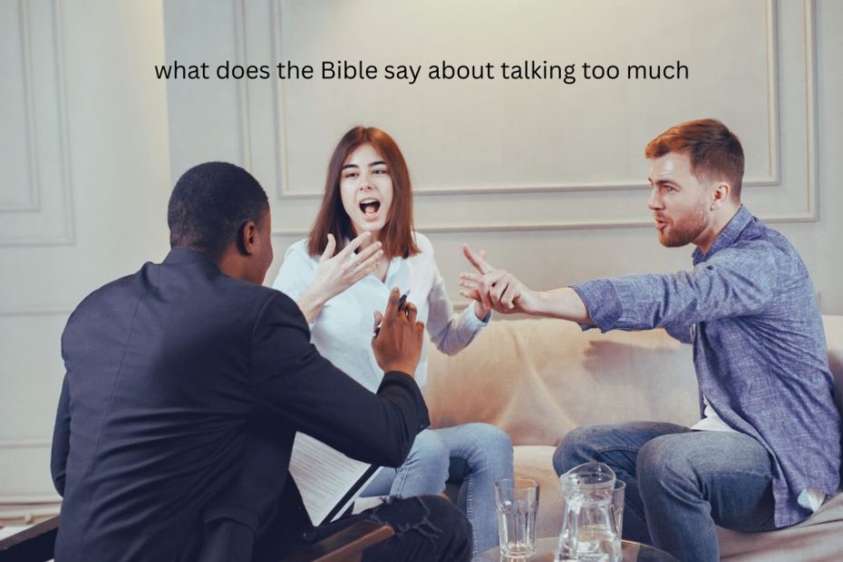 what the Bible says about talking too much