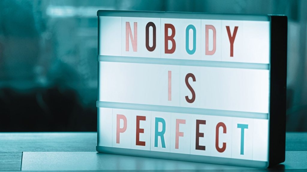 no one is perfect Bible verses