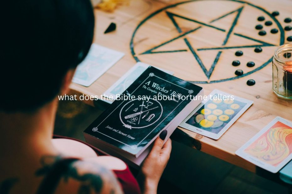 what does the Bible say about fortune tellers