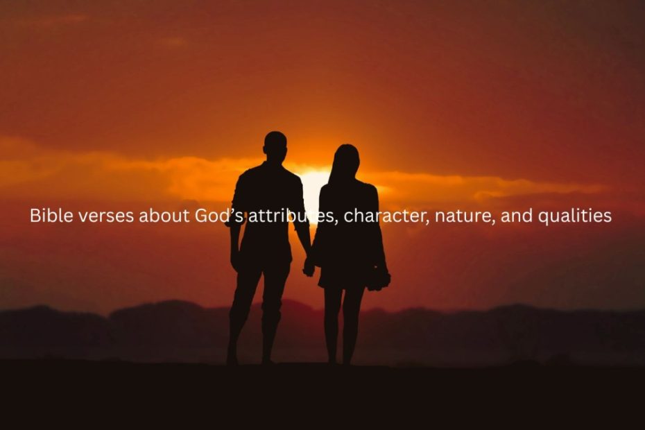 bible verses about God's attributes,