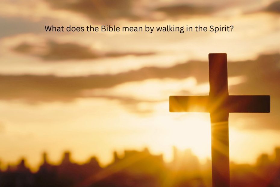 What does the Bible mean by walking in the Holy Spirit? How to do it as a Christian