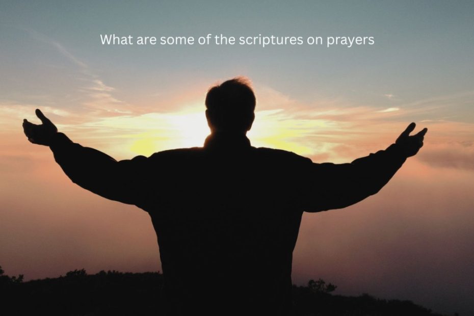 What are some scriptures on prayer